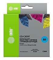 Картридж струйный Cactus CS-C9391 №88 голубой (29мл) для HP DJ Pro K550