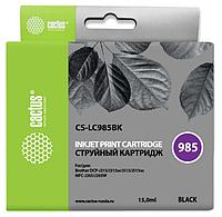 Картридж Cactus CS-LC985BK Black для Brother DCP-J315/515 MFC-J265