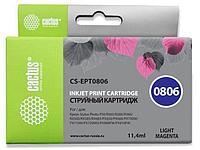 Картридж струйный Cactus CS-EPT0806 светло-пурпурный (11.4мл) для Epson Stylus Photo P50/PX650/PX660/