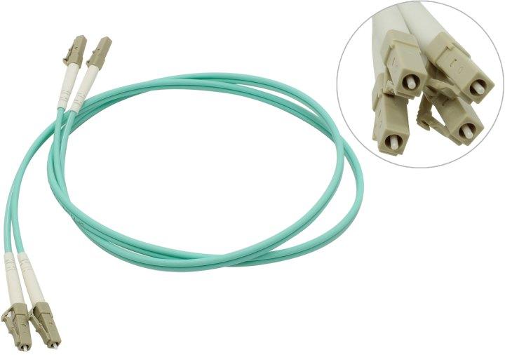 Кабель Patch cord SONATEL ВО LC-LC Duplex MM 50/125 OM3 1м - фото 1 - id-p212709022