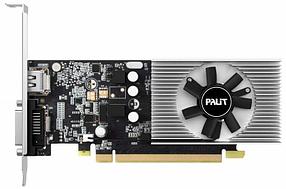 Видеокарта Palit PCI-E PA-GT1030 2GD4 NVIDIA GeForce GT 1030 2048Mb 64 DDR4 1151/2100 DVIx1 HDMIx1 HDCP Bulk