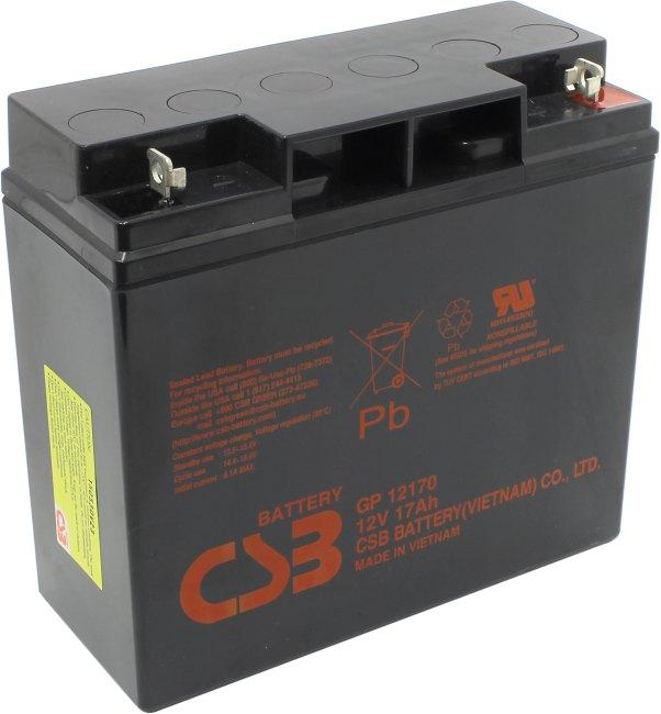 Аккумулятор CSB GP 12170 (12V17Ah) для UPS - фото 1 - id-p212729773