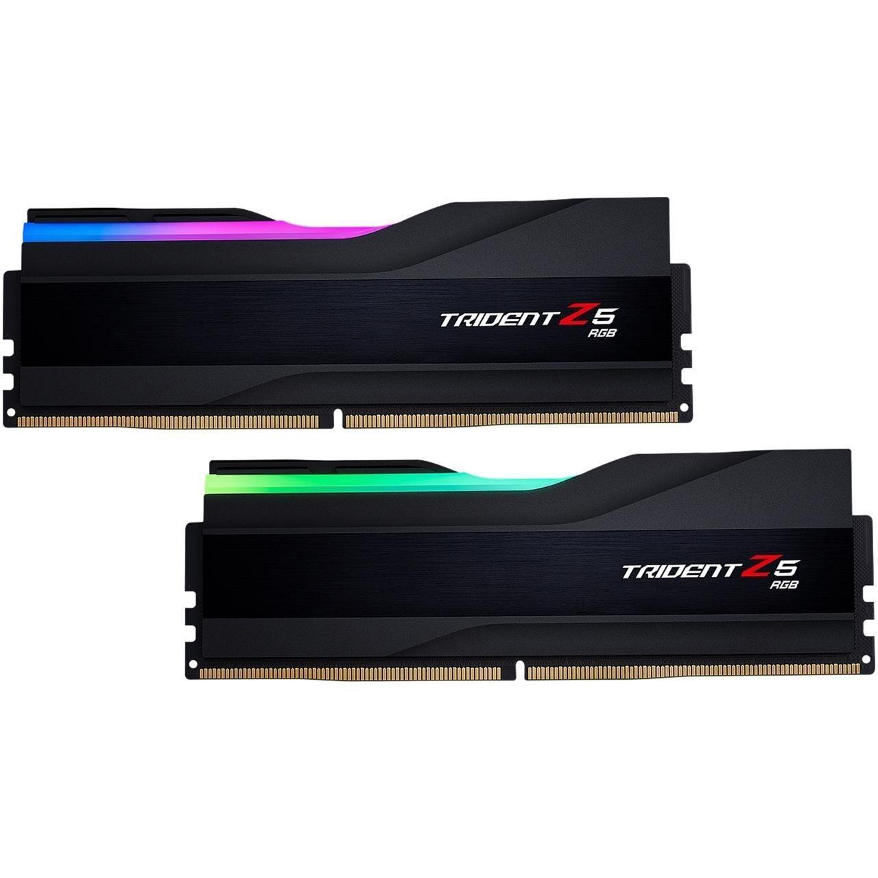 Оперативная память DDR5 32Gb KiTof2 PC-51200 6400MHz G.Skill Trident Z5 RGB (F5-6400J3239G16GX2-TZ5RK)