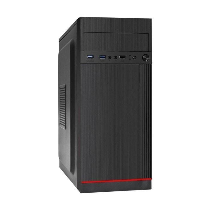 Корпус Miditower ExeGate AA-442U2-AA350 (ATX, AA350 8 см, 1*USB+2*USB3.0, аудио, черный) EX290178RUS - фото 1 - id-p212718704