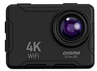 Экшн-камера Digma DiCam 80C черный