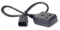 Кабель силовой Power Cord [IEC 320 C14 to UK Receptacle] - 10 AMP/230V 0.61 Meters