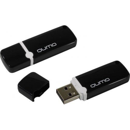 USB 2.0 QUMO 16GB Optiva 02 Black [QM16GUD-OP2-black] - фото 1 - id-p212702807