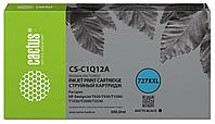 Картридж струйный Cactus CS-C1Q12A №727 черный (300мл) для HP Designjet T920/T930/T1500/T1530