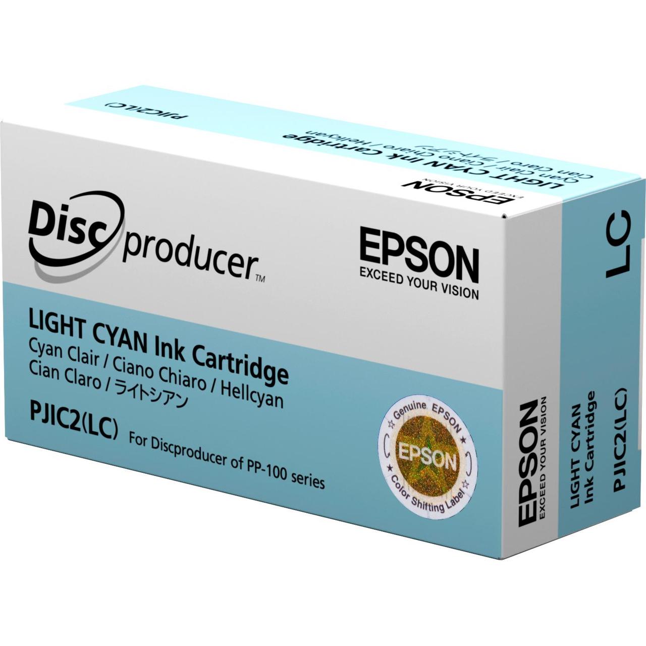 Картридж Epson C13S020448 PJIC2(LC) LIGHT CYAN INK CARTRIDGE PP-100 - фото 1 - id-p212706782