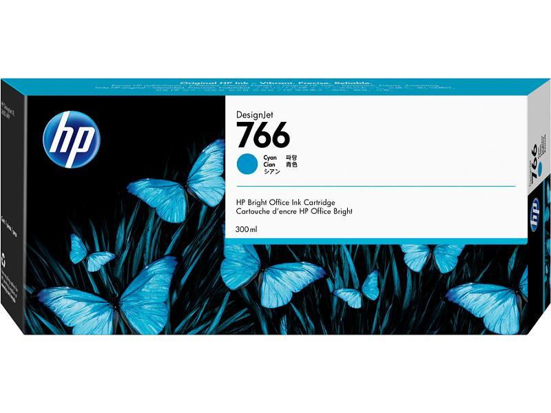 Картридж Cartridge HP 766 для HP DesignJet XL 3600 MFP, 300 мл, голубой - фото 1 - id-p212705438