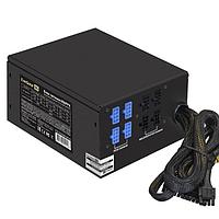 Блок питания 750W ExeGate 750PPX (ATX, APFC, SC, КПД 80% (80 PLUS), 14cm fan, 20+4pin, 2x(4+4)pin, 6xPCI-E,