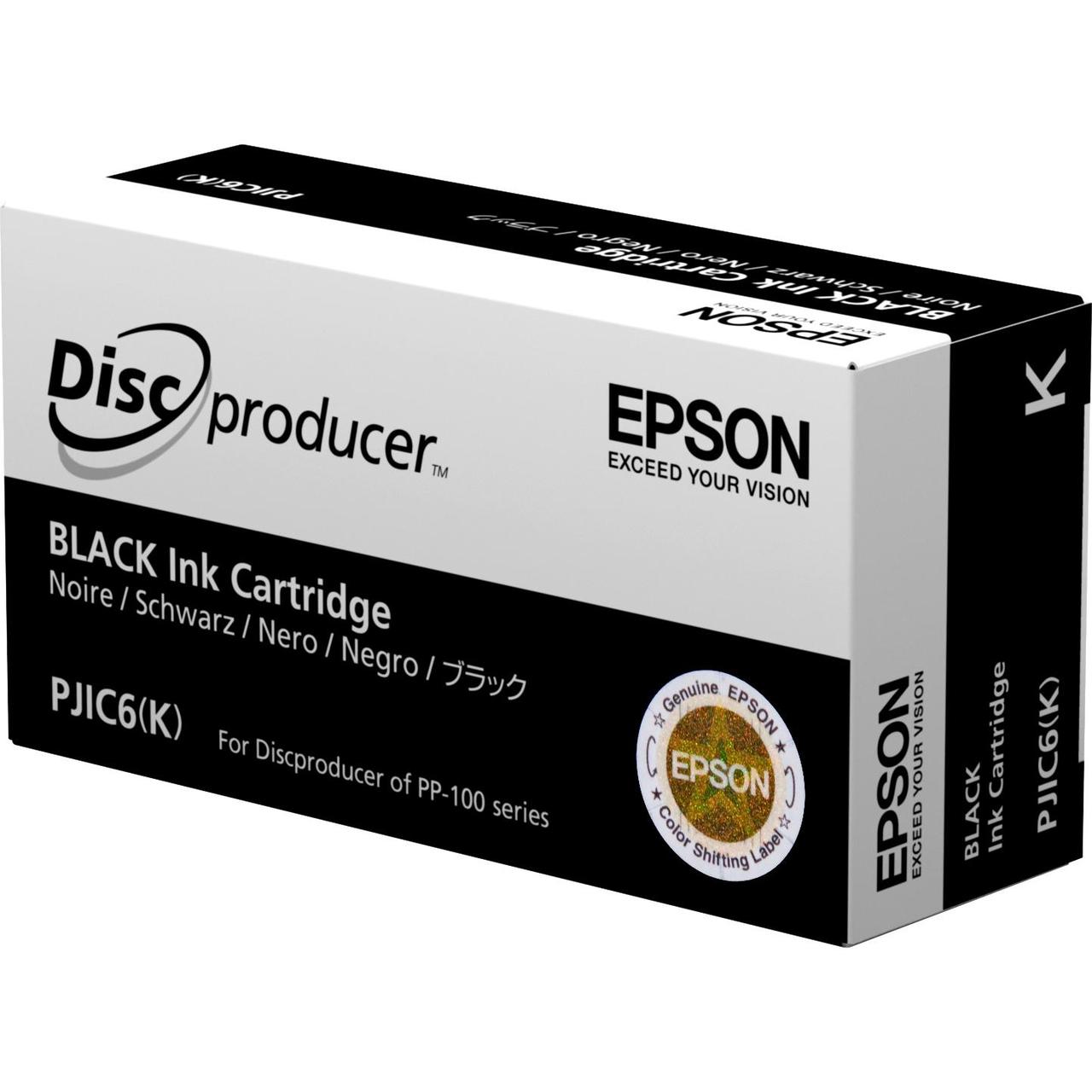 Картридж Epson C13S020452 PJIC6(K) BLACK INK CARTRIDGE PP-100 - фото 1 - id-p212706809