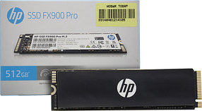 Накопитель SSD HP FX900 Pro 4A3T9AA 512Gb M2 2280, PCIe Gen4 x4, NVMe, 3D NAND, 300 TBW, Черный