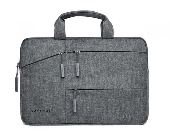 Сумка 13” Satechi Water-Resistant Laptop Carrying Case, Нейлон, Серый ST-LTB13, фото 2