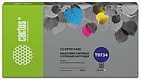 Картридж струйный Cactus CS-EPT973400 T9734 желтый (330мл) для Epson WorkForce WF-C869RD3TWFC/WF-C869RDTWF