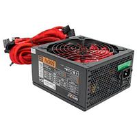 Ginzzu PC800 14CM(Red) 80+ black,APFC,24+4p,4 PCI-E(6+2), 7*SATA, 4*IDE,оплетка, кабель питания,цветная