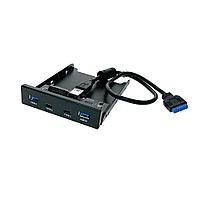 Espada EFL5001 USB3.0 2-port+USB3.0-C 2-port Front Panel (крепление на лицевую панель корпуса 3.5")