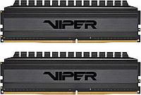 Память DDR4 2x8Gb 4400МГц Patriot PVB416G440C8K Viper 4 Blackout RTL Gaming PC4-35200 CL18 DIMM 288-pin 1.45В