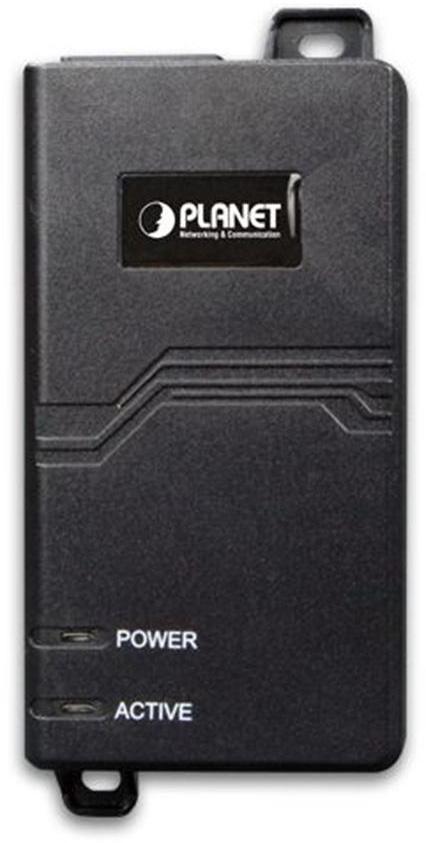 Инжектор PLANET PLANET Single Port 10/100/1000Mbps Ultra POE Injector (60 Watts) - w/internal power, 802.3at - фото 1 - id-p212708185