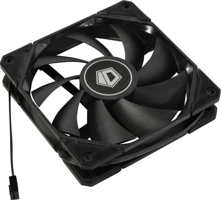 Вентилятор ID-Cooling ID-FAN-TF-12025-BLACK (4пин 120x120x25мм 15.2-32.5дБ 700-1800об/мин) - фото 1 - id-p212731158