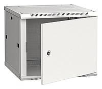 Шкаф коммутационный ITK (LWR3-09U66-MF) настенный 9U 600x600мм пер.дв.металл 2 бок.пан. 90кг серый 500мм