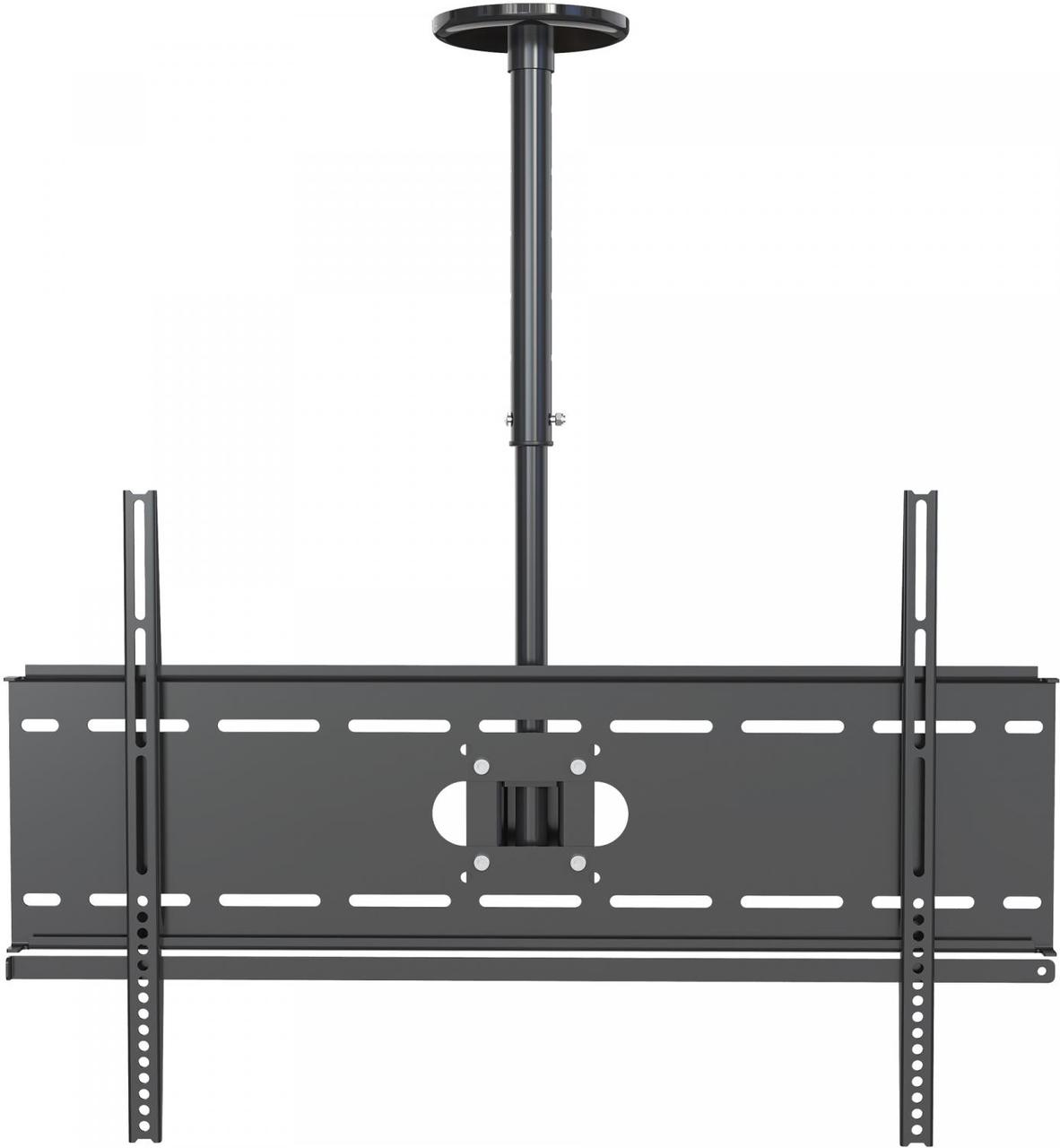 Кронштейн для телевизора Cactus CS-CP04-R черный 37"-70" макс.81.6кг потолочный поворот и наклон - фото 1 - id-p212724418