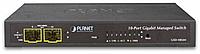 Коммутатор PLANET GSD-1002M IPv4/IPv6 Managed 8-Port 10/100/1000Mbps + 2-Port 100/1000X SFP Gigabit Desktop