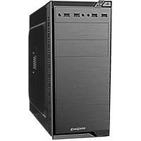 Exegate EX272746RUS Корпус Minitower Exegate QA-412U Black, mATX, XP450, Black, 120mm, 2*USB+2*USB3.0, Audio