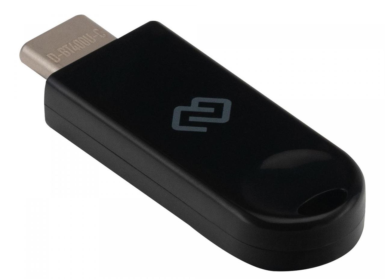 Адаптер USB Digma D-BT400U-C Bluetooth 4.0+EDR class 1.5 20м черный - фото 1 - id-p212709330