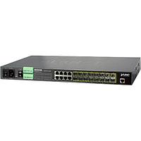 Коммутатор PLANET MGSW-24160F 16-Port 100/1000Base-X SFP + 8-Port 10/100/1000Base-T L2/L4 Managed Metro