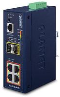 Коммутатор PLANET IGS-5225-4P2S IP40 Industrial L2+/L4 4-Port 1000T 802.3at PoE + 2-Port 100/1000X SFP Full