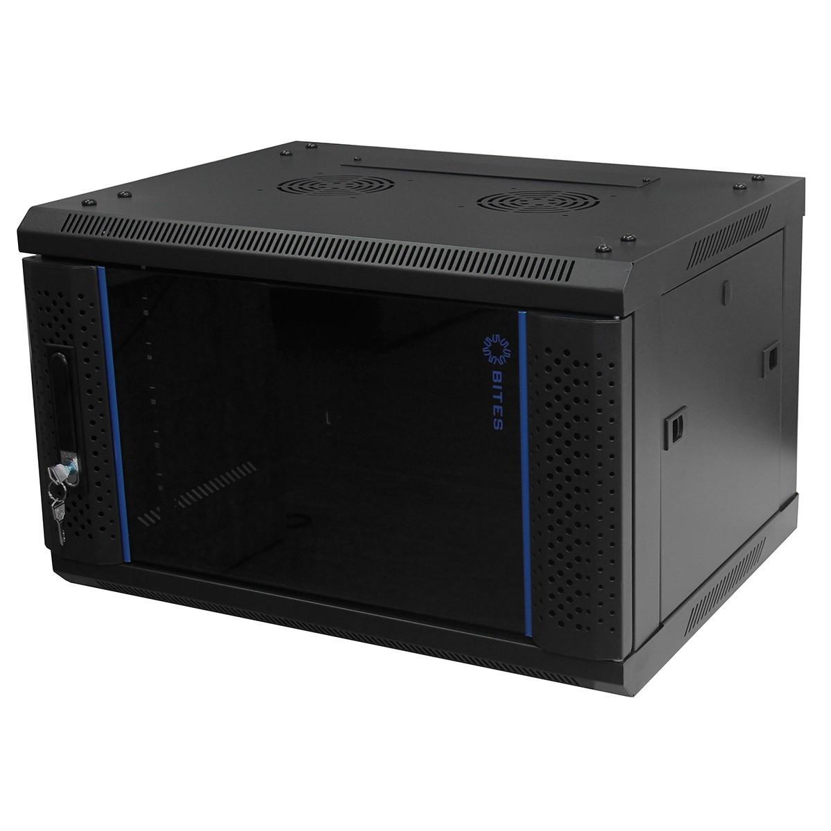 Шкаф 5bites телекоммуникационный TC6403-12B 12U / 600*450 / WALL / BLACK - фото 1 - id-p212731282