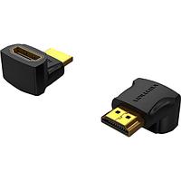 Адаптер-переходник Vention AINB0 HDMI v2.0 19M/19F угол 270