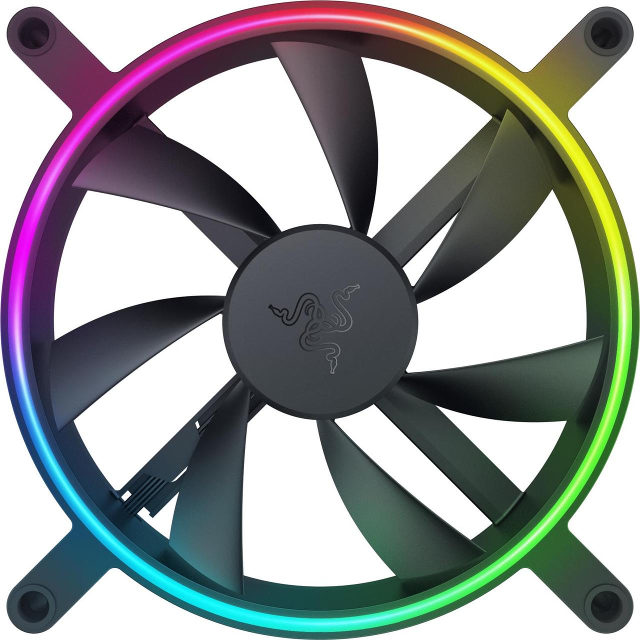 Кулер Razer Kunai Chroma RGB 140MM LED PWM Performance Fan - 3 Fans - FRML Packaging RC21-01810200-R3M1