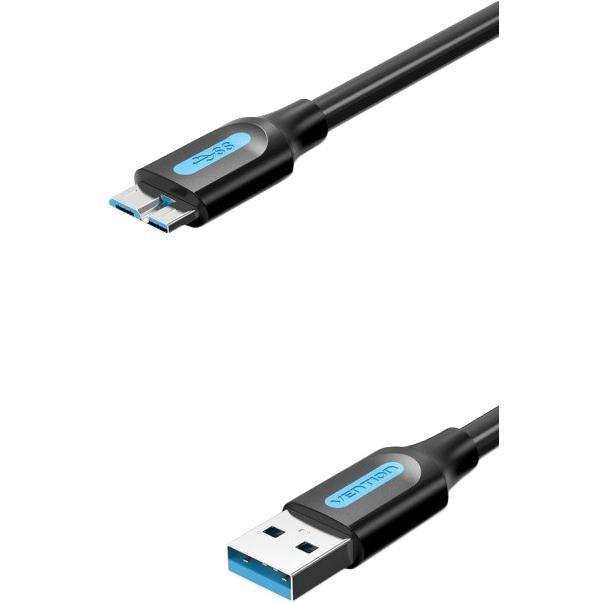 Кабель Vention USB 3.0 AM/micro B - 2м. COPBH - фото 1 - id-p212731303