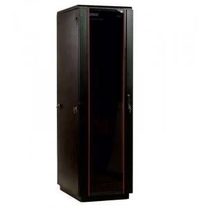 ЦМО Шкаф телекоммуникационный напольный 47U (600 х 800) дверь стекло, цвет черный(ШТК-М-47.6.8-1ААА-9005) - фото 1 - id-p212721263