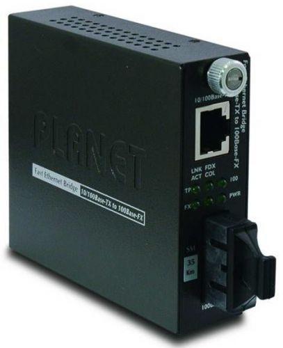 FST-802 Медиа конвертер PLANET 10/100Base-TX to 100Base-FX (SC) Smart Media Converter - фото 1 - id-p212708273