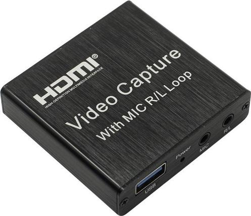 KS-is KS-515 Адаптер видеозахвата HDMI In/Out - USB3.0 mic R/L loop, фото 2