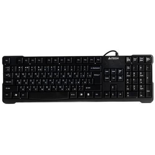 Клавиатура A4Tech KR-750 Black USB 106КЛ 533409 - фото 1 - id-p212716800