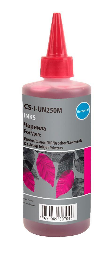 Чернила Cactus CS-I-Un250M пурпурный 250мл для HP/Lexmark/Canon/Epson/Brother - фото 1 - id-p212735033
