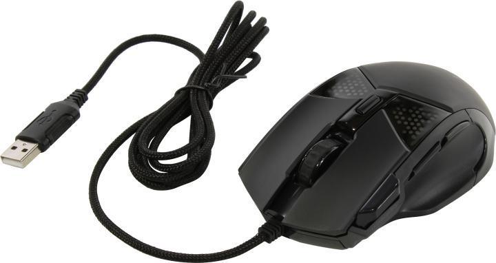 Манипулятор HARPER Gaming Mouse Raven GM-B50 USB (RTL) 7btn+Roll - фото 1 - id-p212732366