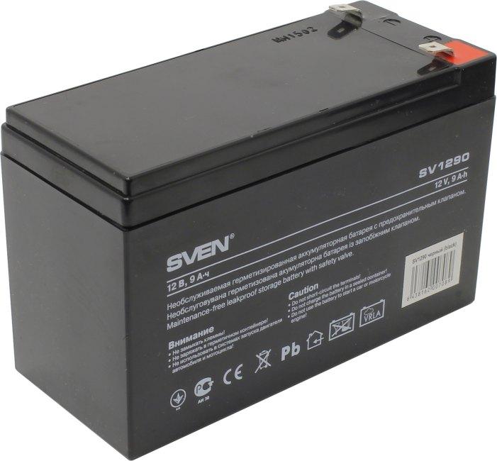 Аккумулятор SVEN SV1290 (12V 9Ah) для UPS - фото 1 - id-p212730134