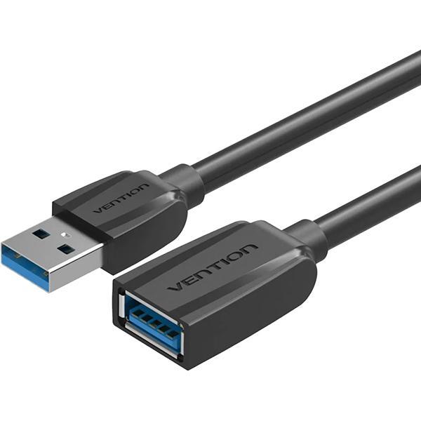 Кабель-удлинитель Vention USB 3.0 AM/AF - 1.5м Black Edition VAS-A45-B150 - фото 1 - id-p212727887