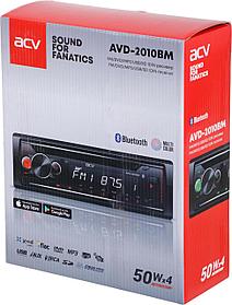 Автомагнитола CD DVD ACV AVD-2010BM 1DIN 4x50Вт