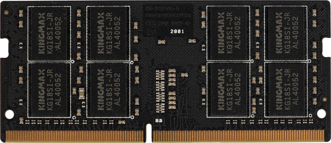 Память DDR4 16Gb 2666MHz Kingmax KM-SD4-2666-16GS RTL PC4-21300 CL19 SO-DIMM 260-pin 1.2В dual rank - фото 1 - id-p212713069