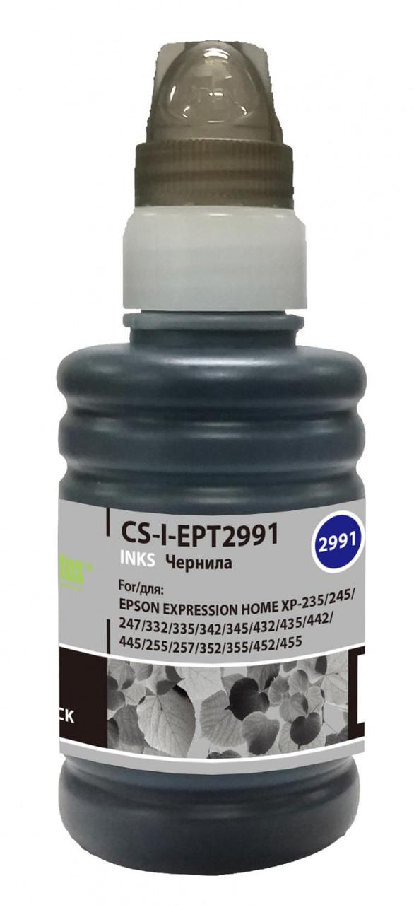 Чернила Cactus CS-I-EPT2991 черный100мл для Epson Expresion Home XP-235/332/335/432/435 - фото 1 - id-p212726769