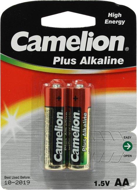 Элемент питания Camelion LR6-2 Super/Ultra/Plus/Digi Size "AA" 1.5V щелочной (alkaline) уп.2 шт - фото 1 - id-p212730203