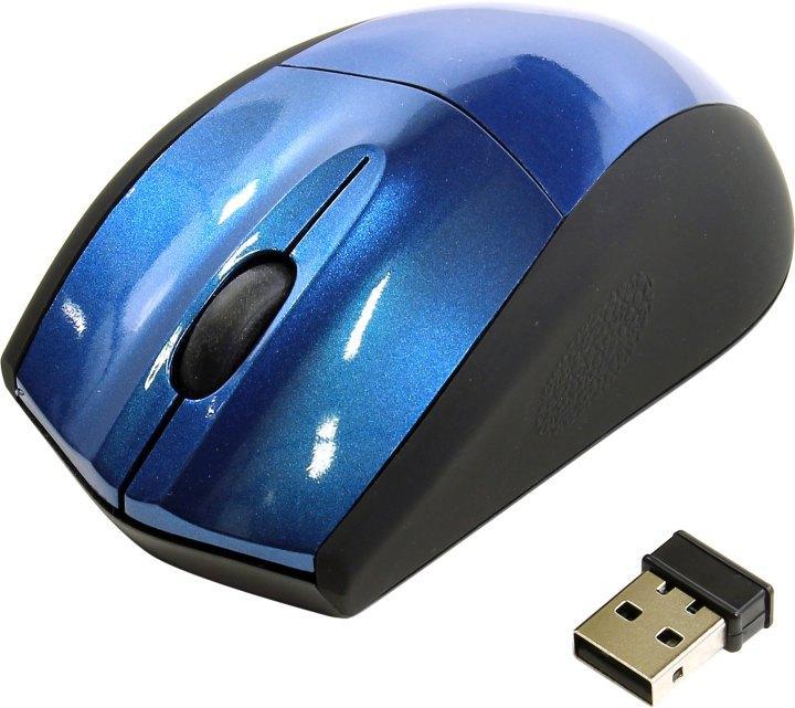 Манипулятор SmartBuy Wireless Optical Mouse SBM-325AG-B (RTL) USB 3btn+Roll беспроводная - фото 1 - id-p212714409