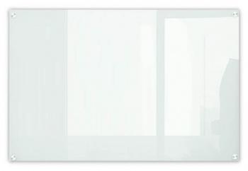 Доска стеклянная Deli 8740 стеклянная белый 100x150см стекло магнитный 4 магнита/2 маркера/стиратель - фото 1 - id-p212721390