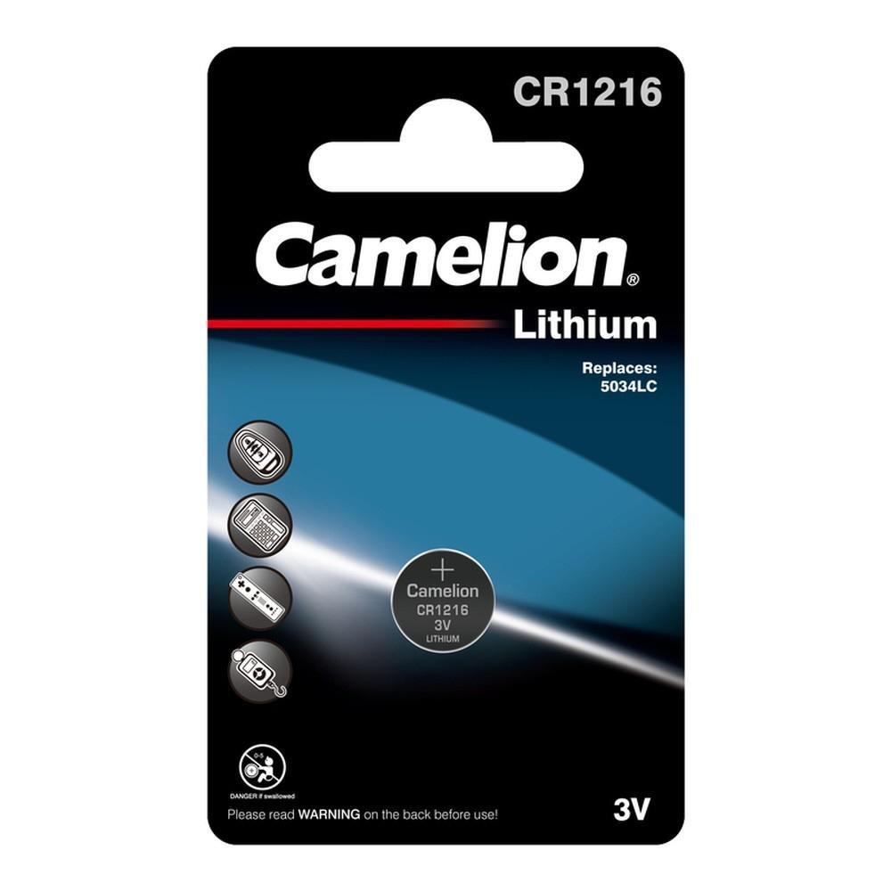 Батарейки CR1216 Camelion 3609 блист.1шт - фото 1 - id-p212720270